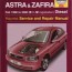 your vauxhall astra and zafira manual