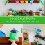 dinosaur birthday party geometric