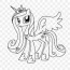 mlp coloring pages princess cadence