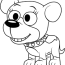 pound puppies cupcake coloring page for