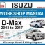 isuzu d max workshop repair manual