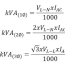 amp to kva conversion calculations