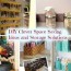10 diy clever space saving ideas and