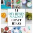 15 quick and easy diy resin magnets