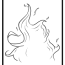 free flames coloring pages download