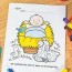baby jesus free printable coloring page