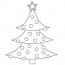 fotos de christmas tree coloring page