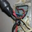 red blue white wires in light switch