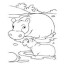 free printable hippo coloring pages