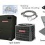 hvac installation kit with copper line