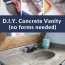 the easiest diy concrete vanity top no
