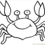 crab2 coloring page for kids free
