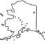 alaska clipart flag map of alaska