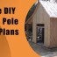 5 free diy 16x24 pole barn plans