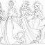 coloring pages for disney princesses