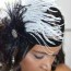roaring 20s flapper feather headband