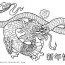 chinese dragon coloring pages for