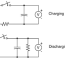 capacitor charging and discharging dc