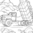 drawing truck 135643 transportation