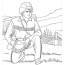 davy crockett coloring pages free