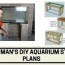 poor man s diy aquarium stand plans