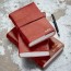personalised handmade leather journal