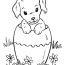 cute puppy coloring pages to print