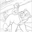 animal bears jungle book coloring page