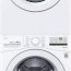 lg lgwadrew04 stacked washer dryer