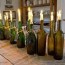 recycled wine bottles