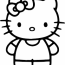 hello kitty coloring pages 1nza com