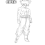goku in dbz coloring pages son goku
