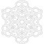 top 20 snowflake coloring pages for