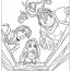tangled coloring pages