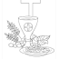 st rose of lima coloring pages free
