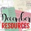december resources for k 3 and freebies