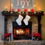 christmas fireplace decorating ideas