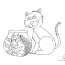 coloring pages cats free coloring pages