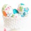 diy floral easter eggs free printable