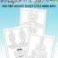 christmas dot marker coloring pages