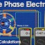 three phase voltage calculations