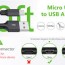 micro usb cable 3pack 10ft android