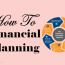 financial planning how to finding a