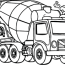 excelentuction truck coloring pages