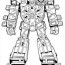 power rangers big robot coloring pages