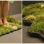 how to make diy moss bath mat