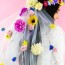 how to make your own floral veil
