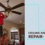 ceiling fan repair hacks that nobody