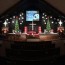 foamy christmas church stage design