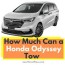 how much can a honda odyssey tow 2022